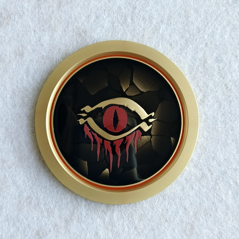 China custom 3d black translucent challenge coin Manufacturer and ...