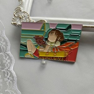 Ghibli studio movie badges  personalized cute girl cartoon pins