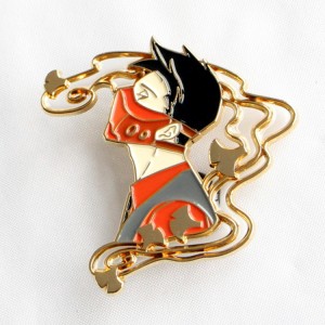 Producent z Chin Hurtownia Niestandardowe Sztuka-Rzemiosło Odznaki z kreskówek Emblemat Wysokiej Jakości Brokat Anime Miękka Twarda Emalia Przypinka