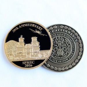 Wholesale challenge coins with custom logo metal coins for sale with no minimun police challenge coins