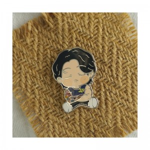 Wholesale Custom Personalized Metal Cute Anime Hat Hard Enamel Pin