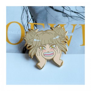 Fabryka przypinek Kunshan hurtowo sprzedaje wysokiej jakości przypinki do klapy w stylu fantasy anime z efektem perłowym