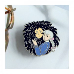 Kunshan pin factory wholesale high quality fantasy anime enamel lapel pins with gradient pearl effect
