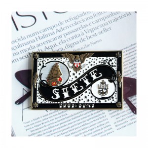 Wholesale Pin Factory Supplier Metal Badge Brooch Hard Enamel Medal Lapel Pin Soft Hard Custom Enamel Pin