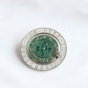 Free Sample Cheap Metal Printed Badges Hard Enamel Pin Souvenir Car Badge Custom Lapel Pins