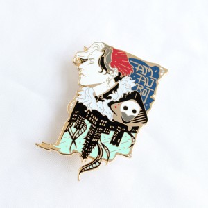 Wholesale Custom Logo Sports Competition Souvenirs Metal Cartoon Anime Brooch Clothes Soft Hard Enamel Badge Lapel Pin