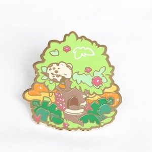 Lapel pini ngumu enamel desturi pini za chuma mtengenezaji jumla ya enamel pini
