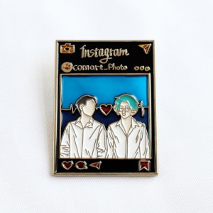 Mountian Enamel Pins Custom High-quality Hard Enamel Lapel Pins Wholesale Metal Badge slider pins