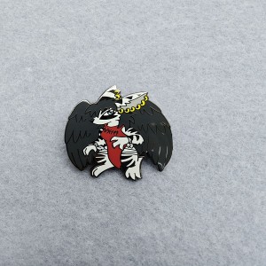 witch fox with  wing custom hard enamel cartoon pins