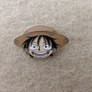 Luffy from the anime “One Piece”hard enamel cartoon pins