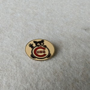 CUBS hard enamel bear cartoon pins