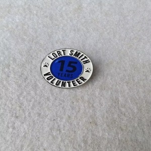 LORT SMITH VOLUNTEER 15 YEARS service soft enamel pins