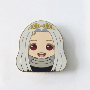 Custom Fashion Metal Badge with Soft and Hard Enamel Design Pin