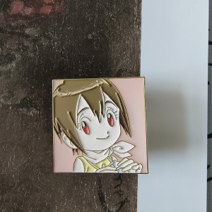 Wholesale No Minimum Metal Pins Supplier Glitter Brooch Anime Hard Enamel pin Soft Lapel Badge Manufacturer Custom Enamel Pin