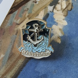 Promotional Custom Metal Enamel Hat Pin Hot Sale Custom Metal Enamel Moving Lapel Pin