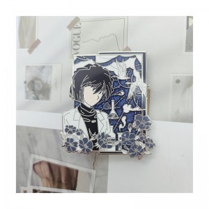 Wholesale Customized Personalized Metal Maniful Anime Saogalemu Exican Hat Malosi Enamel Logo Pin