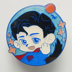 China Manufacture Walang Minimum Custom Pin at Badges Hard Cute Cartoon Anime Custom Lapel Enamel Pin