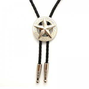 Western Cowboy Metal Custom Bolo Tie, Native Indian Rodeo Western Cowboy Bolo Tie