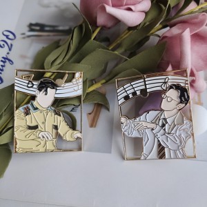 Najwyższej jakości kolorowe magnetyczne klipsy do czapek golfowych Cloisonne z markerem do piłek / akcesoria golfowe niestandardowe klipsy do czapek