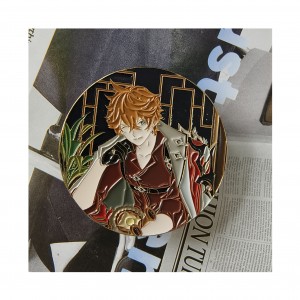 Produsen Pabrik Price Metal Kartun Hard Soft Enamel Logo Custom Lapel Pins