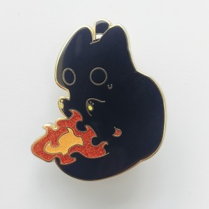 Manufacturer Custom Carton Cute Anime Animal Badge Custom Metal Soft Hard Enamel Lapel Pins