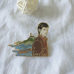 Lachin faktori Customized pin mayetik metal broch koutim bon mache emaye PIN pa gen okenn minimòm