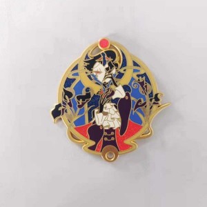 Kunshan pin manufacturer customize hard soft enamel lapel pins wholesale high quality anime pin badge