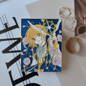 Professionel producent Custom Hard Anime Emalje Pin Badge Populære Metal Lapel Pins