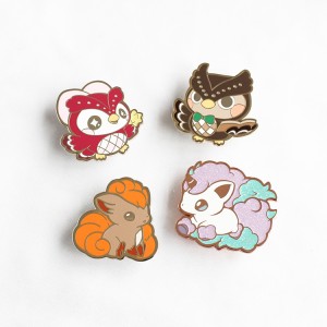 Çîn Manufacturers High Quality Custom Custom Soft Lapel Enamel Pin