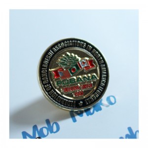 Custom nga metal enamel lapel pins metal badge tinuod nga pin manufacturer wholesale gahi nga soft enamel club pins