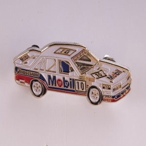 soft enamel racing cars silver and gold plating collection badges