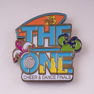 The ONE Cheer & Dance Finals souvenir pins custom hard enamel collection badges