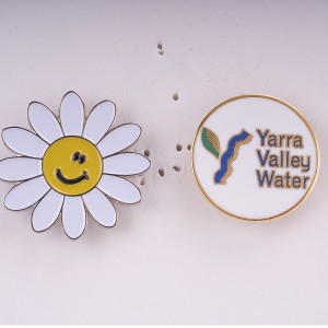 Yarra Valley Water hard enamel trading pins promotion badges