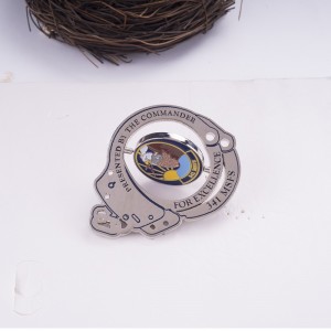 China factory for Soft enamel Veterans Custom Spinner military challenge coin