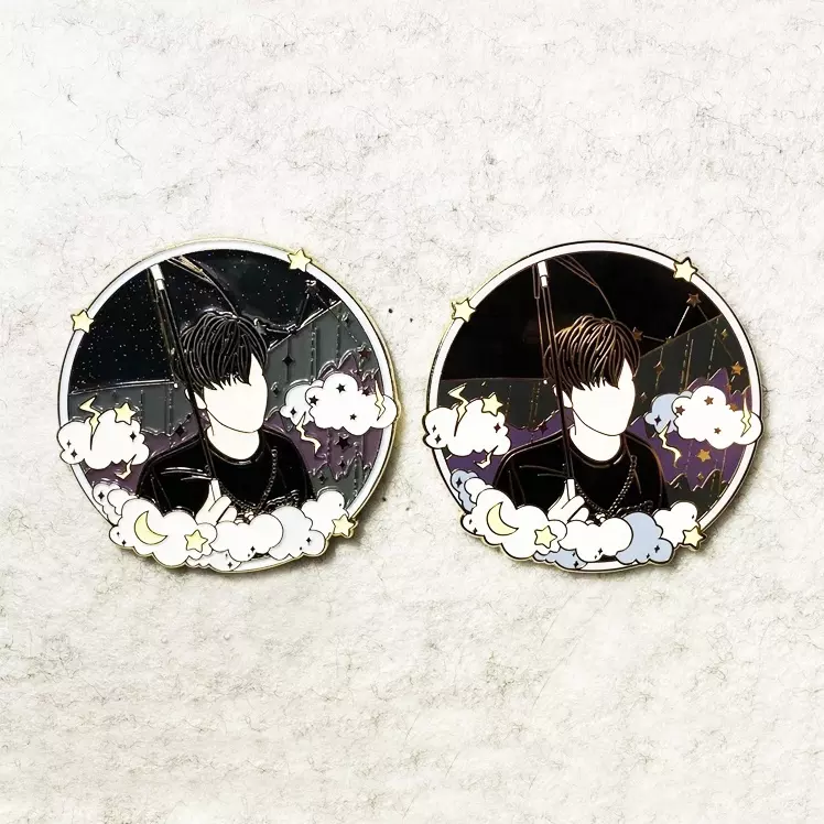 China pin manufacturer customized design enamel pins logo no minimum wholesale hat pins