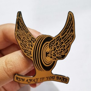 No Minimum China Custom Made Logo Metal Cartoon Animal Hard Enamel Lapel Pin