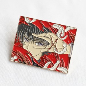 Brak minimalnej ilości Metalowa odznaka Producent Różowe złoto Pozłacane Brokatowa kreskówka Anime Twarda emaliowana szpilka Miękka szpilka do klapy Niestandardowa emaliowana szpilka