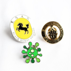 Kunshan Factory Design Metal Crafts Gifts Brooch Soft Hard Custom Logo Enamel Pins