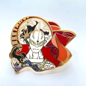 kunshan splendidcraft manufacturer Custom brass safety pins flag pin badge and designer brooch anime pins