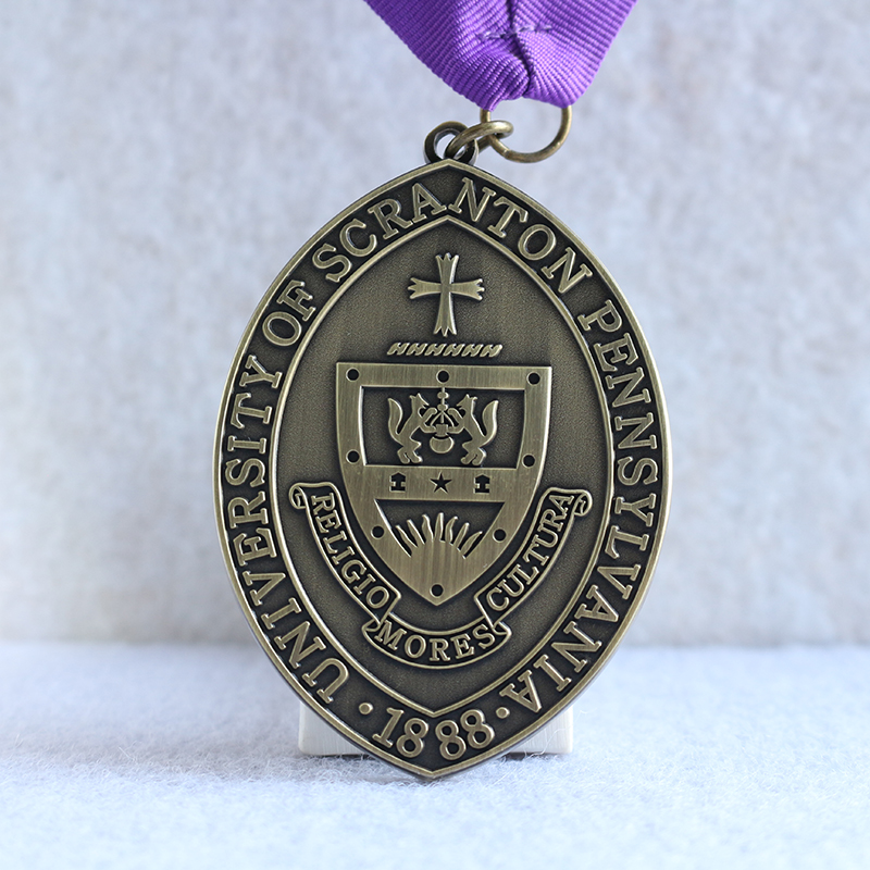 custom university of Scranton Pennsylvania  school medals