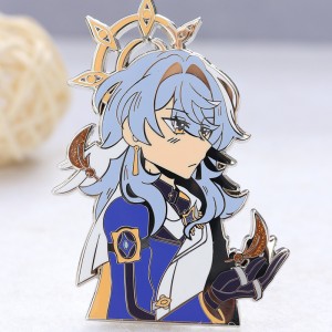 custom anime glitter hard enamel pin