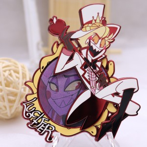custom anime change sticker hard enamel pin