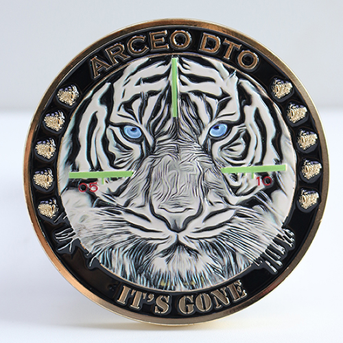 Custom Printed Challenge Coin