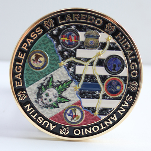 Custom Printed Challenge Coin