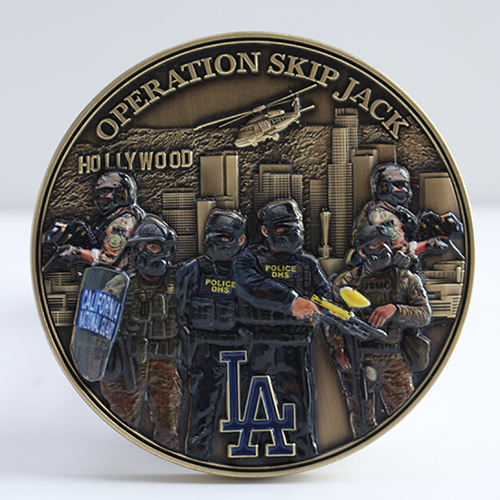 Custom Printed Challenge Coin