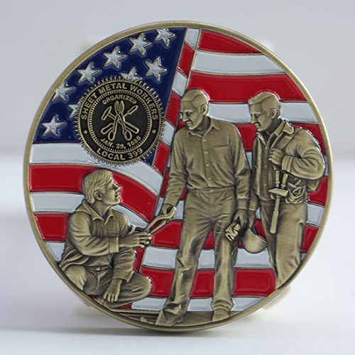 Custom Printed Challenge Coin