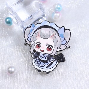 custom uv printing anime soft enamel pin