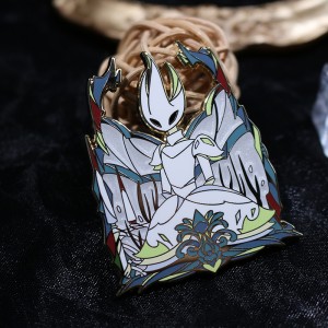 custom game pearl hard enamel pin