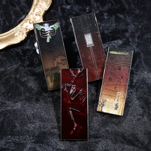 custom layer and gradient transparent soft enamel pin