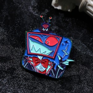 Custom Rainbow Plating Anime Soft Enamel Pin